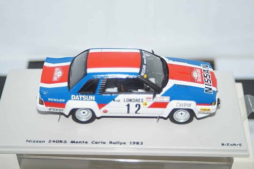 Bizarre nissan 240rs #12 monte carlo salonen1983 ref bz217