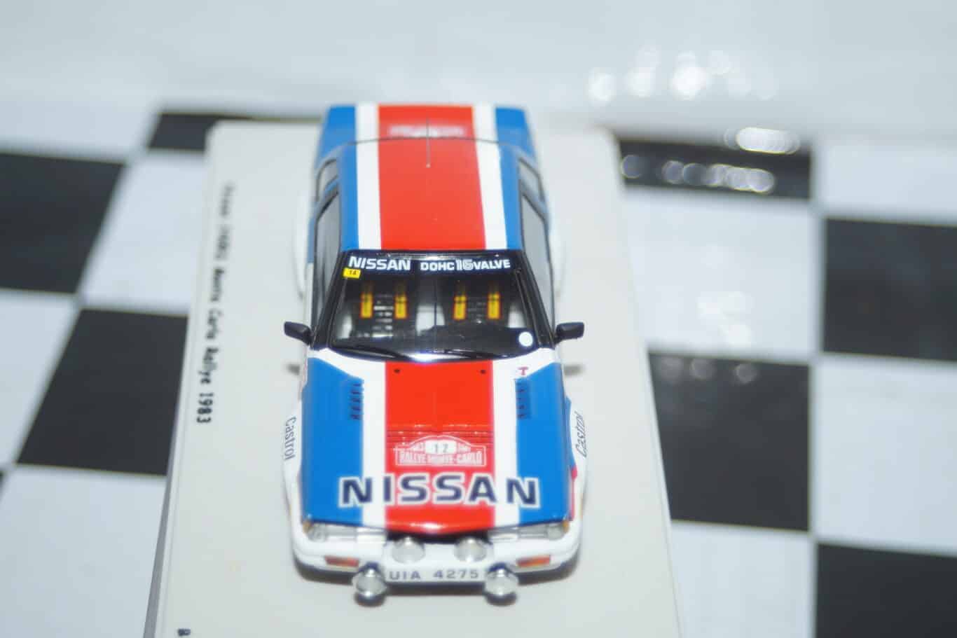 Bizarre nissan 240rs #12 monte carlo salonen1983 ref bz217