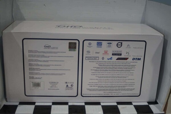 Otto bmw alpina e30 b6 3.5 ltr blue 1/12 resin g074
