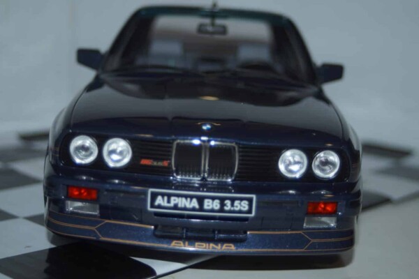 Otto bmw alpina e30 b6 3.5 ltr blue 1/12 resin g074