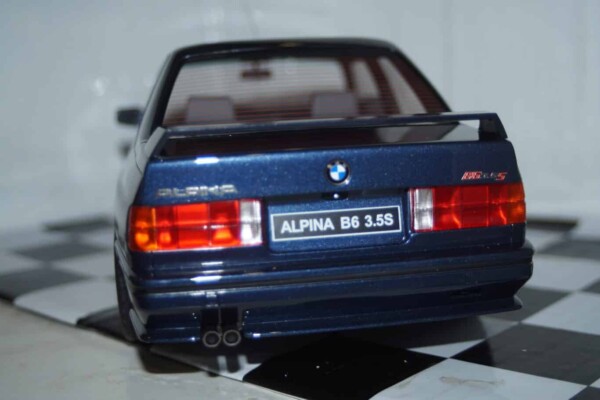Otto bmw alpina e30 b6 3.5 ltr blue 1/12 resin g074