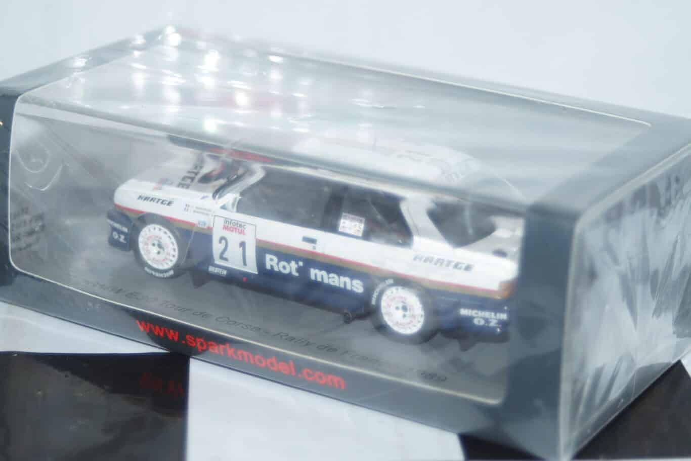 Spark bmw m3 tour de corse rally de france 1989 1:43 s8485