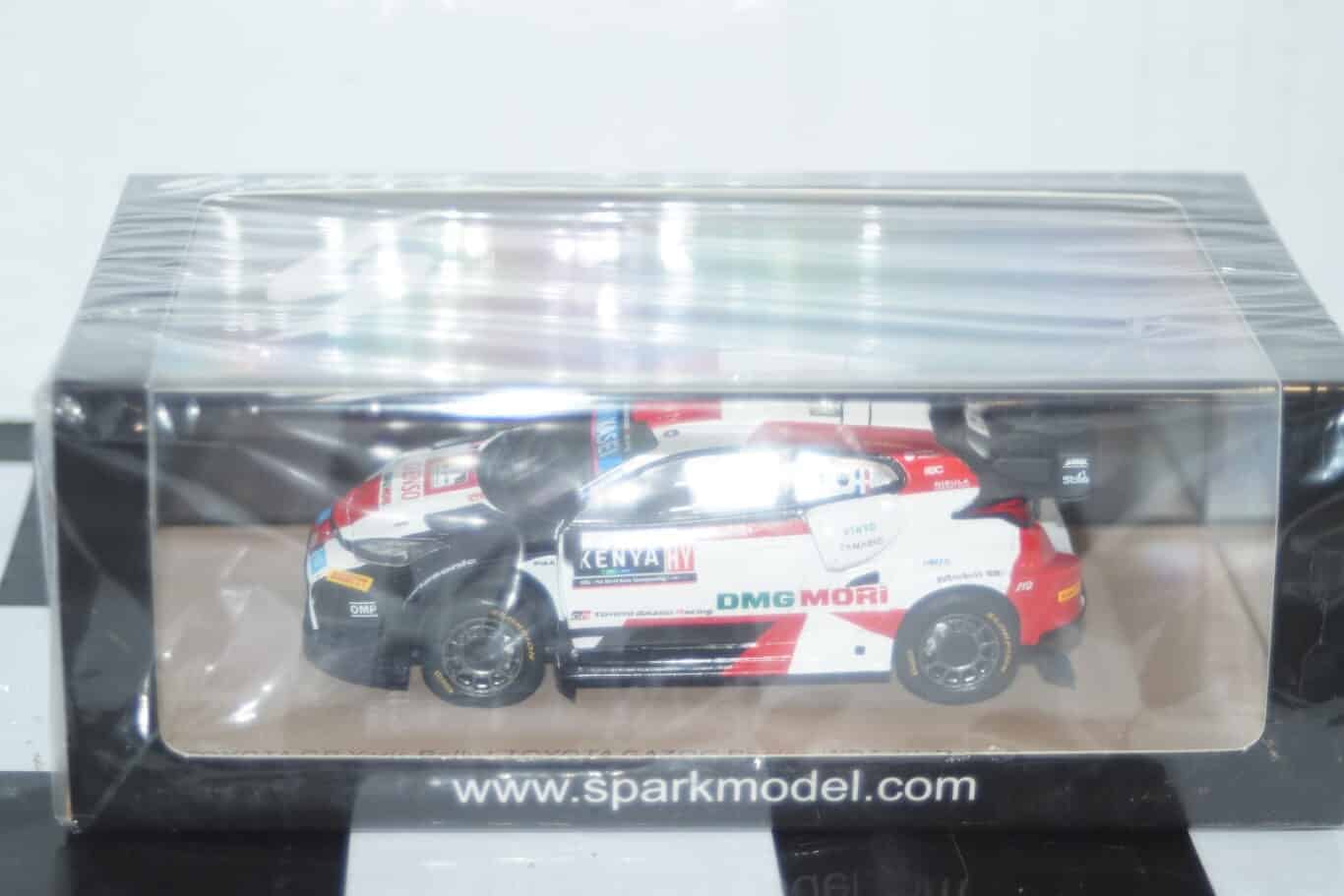 Spark toyota gr yaris rally 1 4th safari kenya 2022 s.ogier 1:43 resin s6707