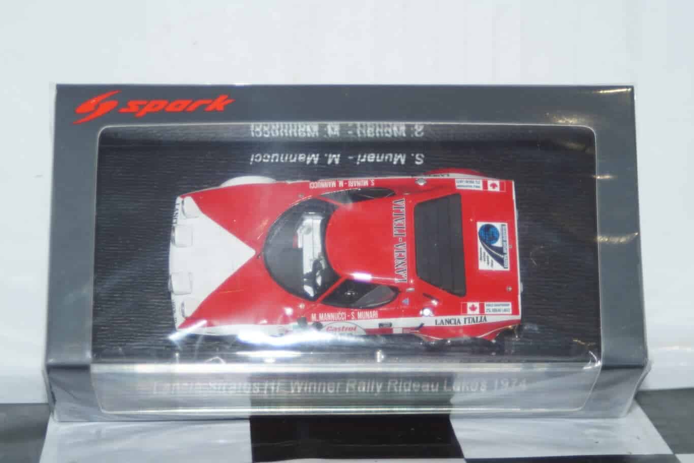 Spark lancia stratos hf rally tour de corse 1972  ref s9070