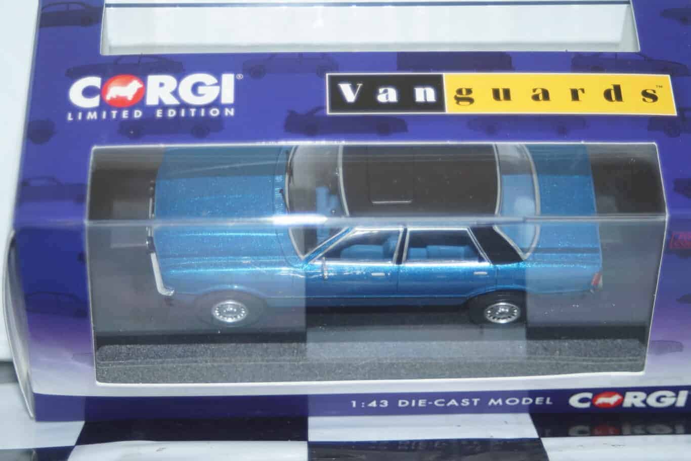 Vanguards ford cortina mk4 2.0 ghia blue 1/43 ref va11916