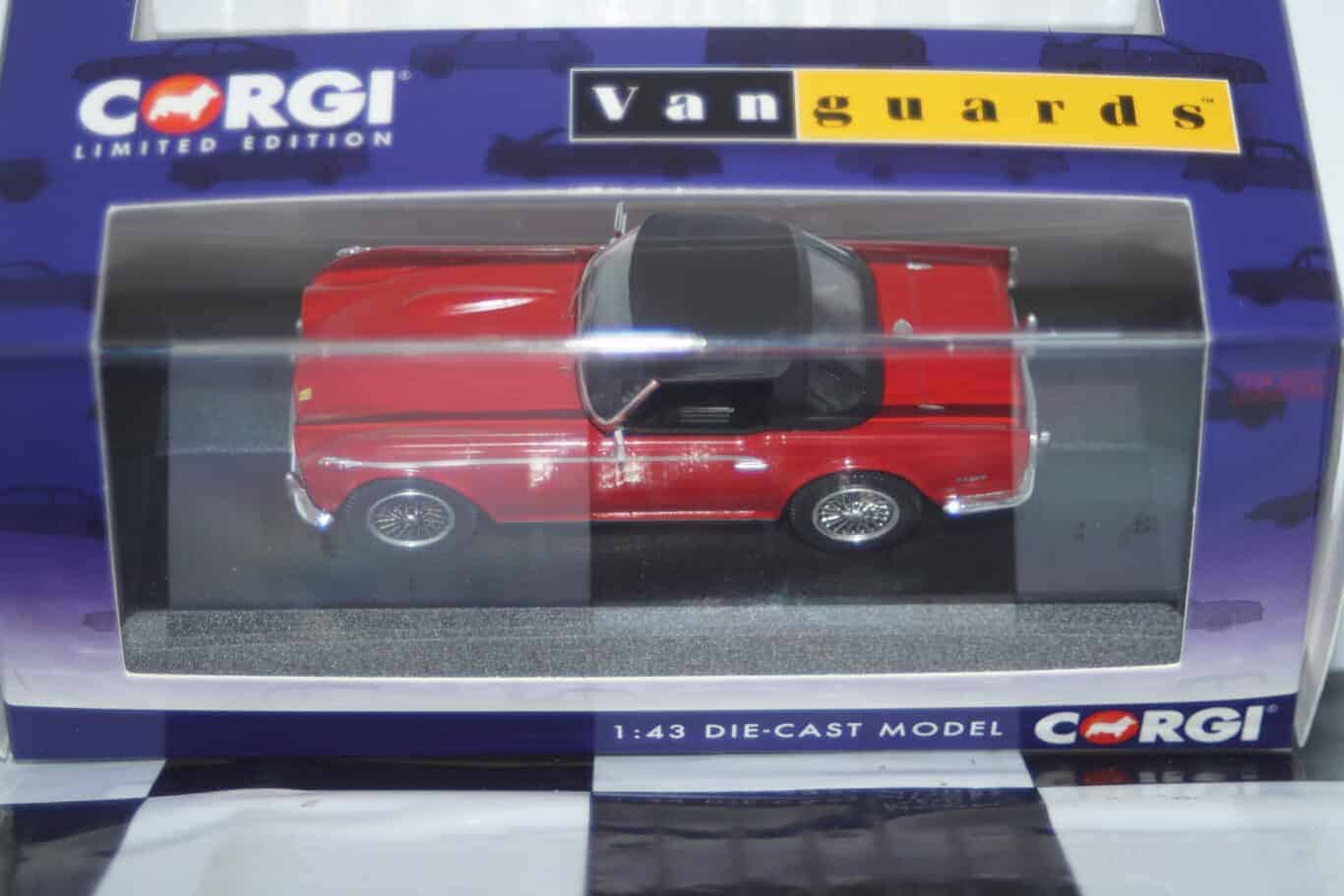 Vanguards  triumph tr6 damson 1/43 ref  va14700