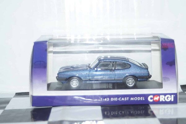Vanguards ford capri mk3 2.8 injection blue 1/43 ref va10822