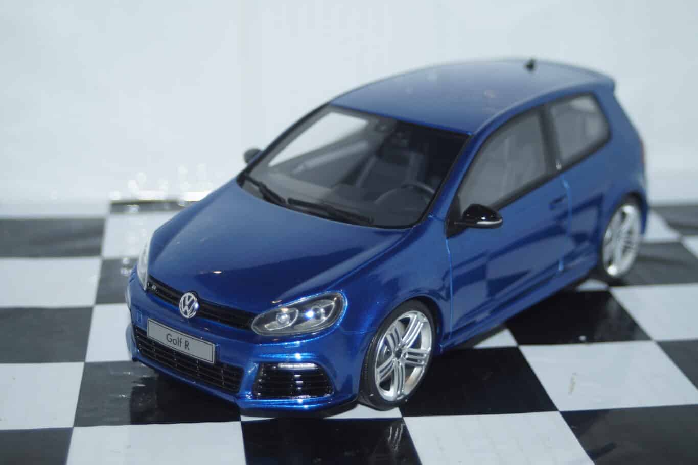 Otto volkswagen golf vi r in blue 1:18 ot412