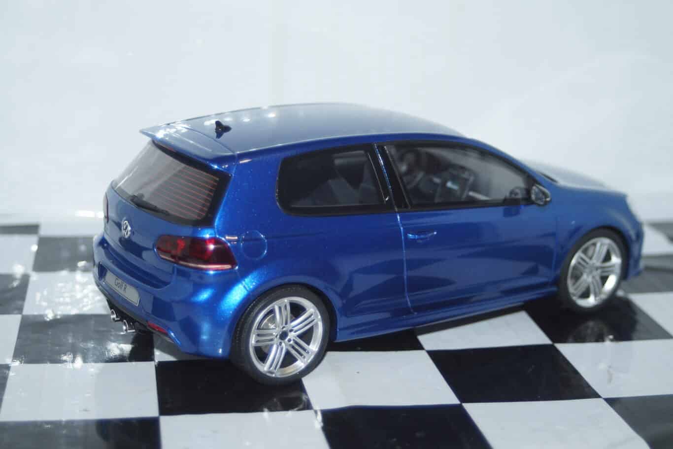 Otto volkswagen golf vi r in blue 1:18 ot412