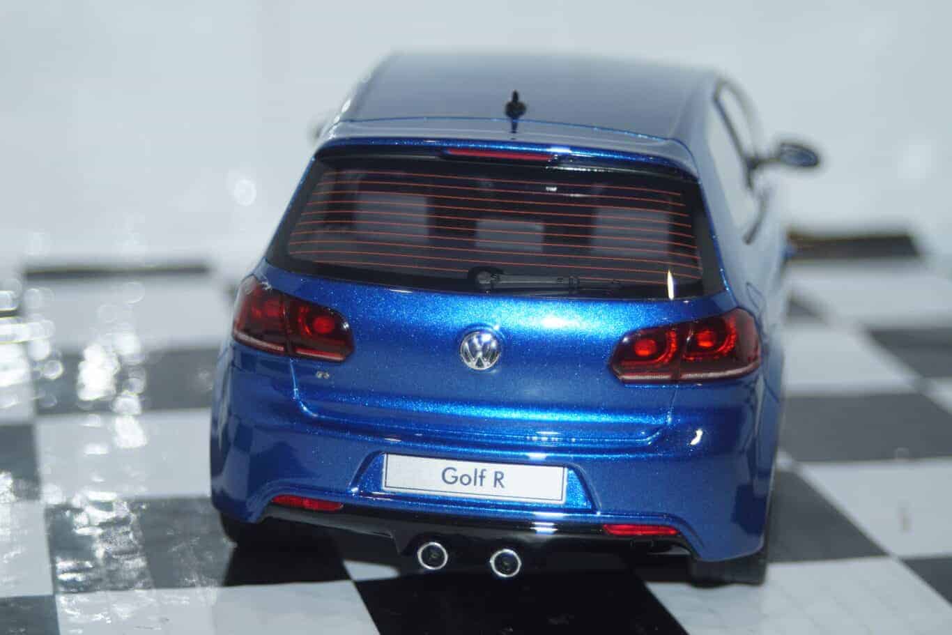 Otto volkswagen golf vi r in blue 1:18 ot412