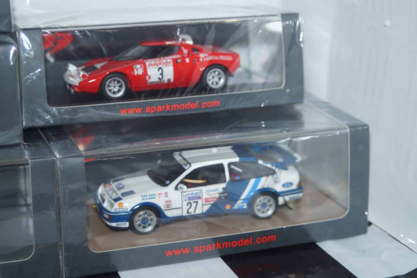 Ford sierra rs cosworth 4th ypres 24hr rally 1990 c.mcrae 1:43 spark resin s8709