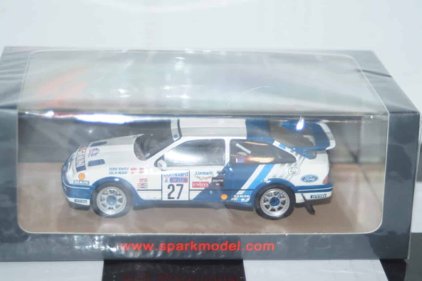 Ford sierra rs cosworth lombard 1989 1:43 spark resin s8708