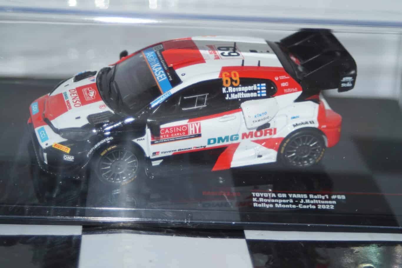 Ixo toyota gr yaris rally1 no.66 ralye monte carlo 2022 ram833