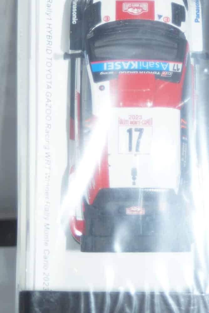 Spark toyota gr yaris wrt 3rd rally safari kenya #18 2022 t.katsuka 1:43 resin s6710