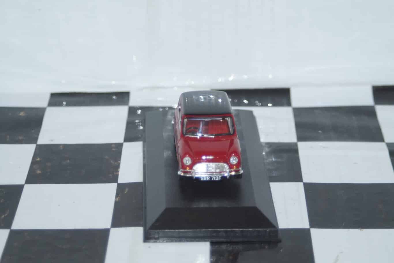 Morris minor 10000 rose taupe 60th anniversary model va05807 vanguards grey 1/43 diecast