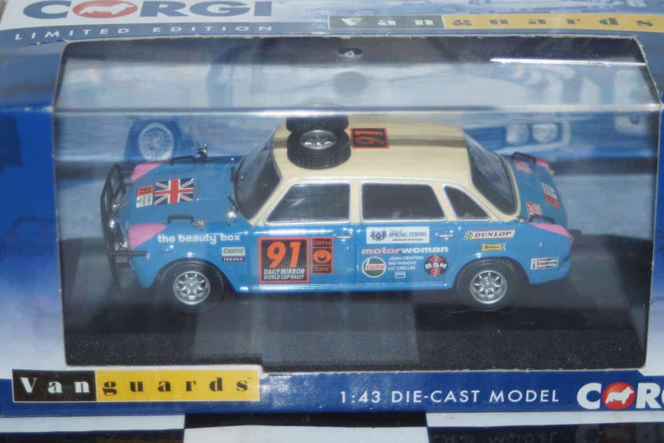 Vanguards morris 1800 mk2 1970 world cup rally ref va08913 1:43