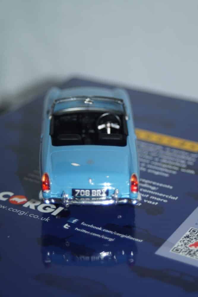 Corgi vanguards mgb 50th anniversary twin pack blue and bronze mg1002 1:43