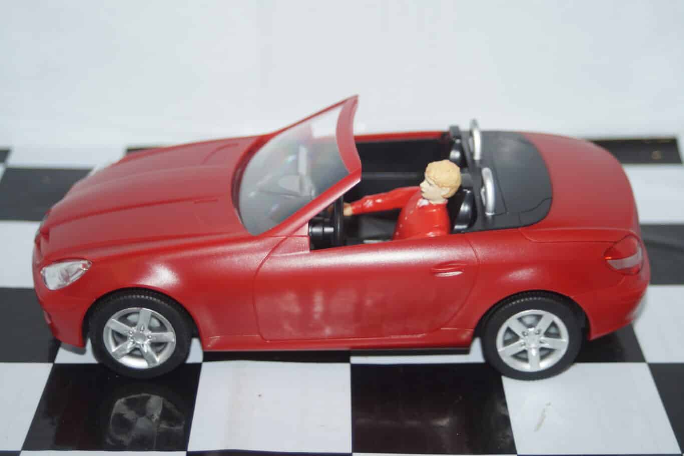 Herpa mercedes benz slk playcar edition red