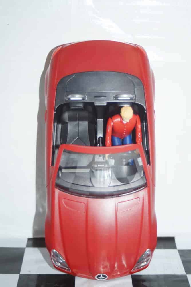 Herpa mercedes benz slk playcar edition red