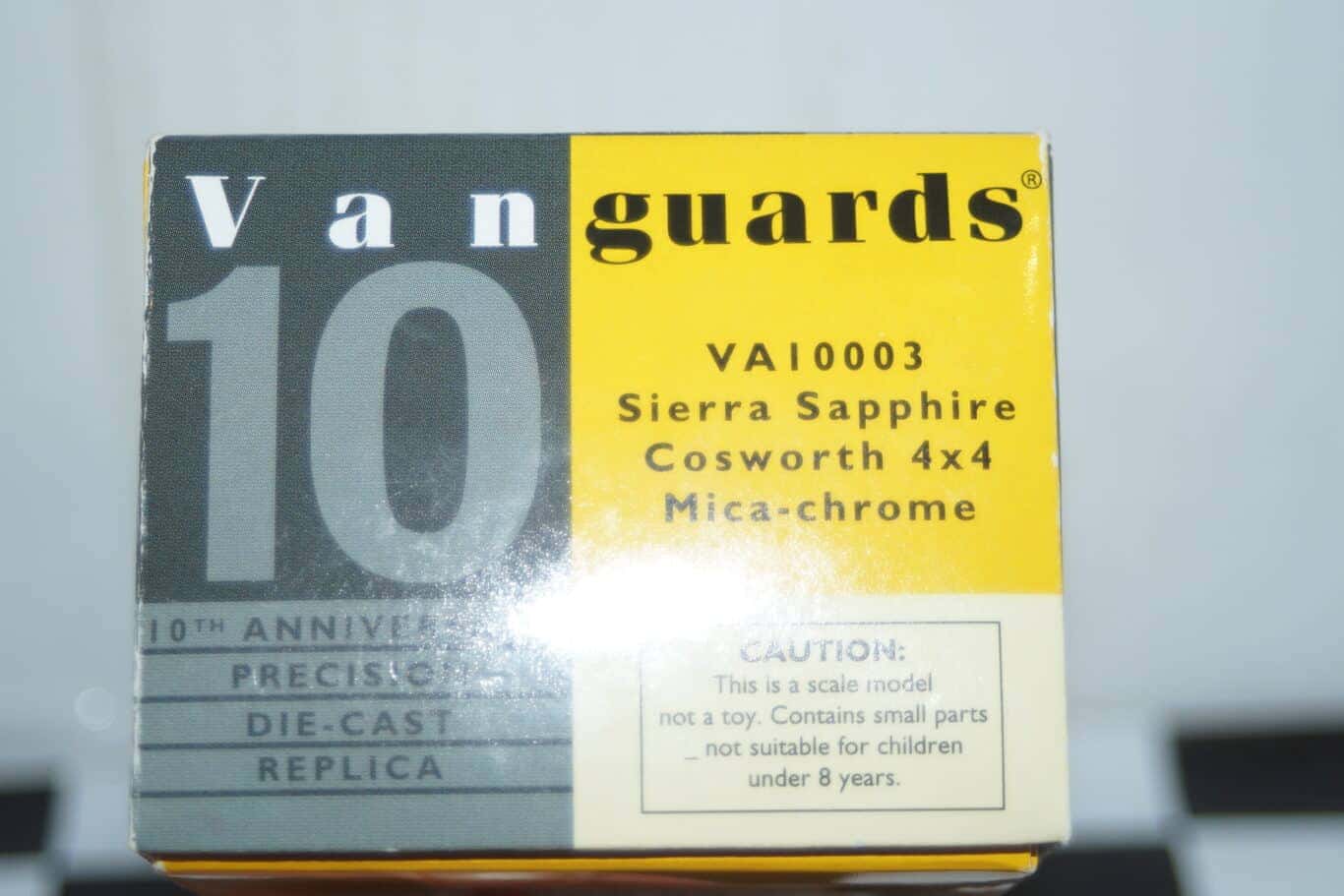 Corgi vanguards sierra sapphire cosworth 4 x 4 mica-chrome va10003 1:43 scale