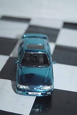 Corgi vanguards sierra sapphire cosworth 4 x 4 mica-chrome va10003 1:43 scale