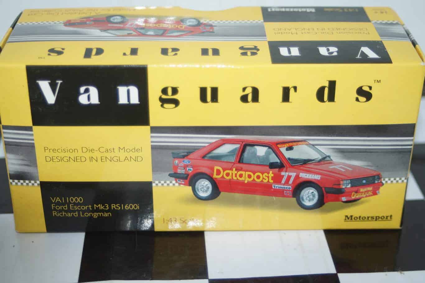 Vanguards ford escort mk1 suffolk police ref va09502