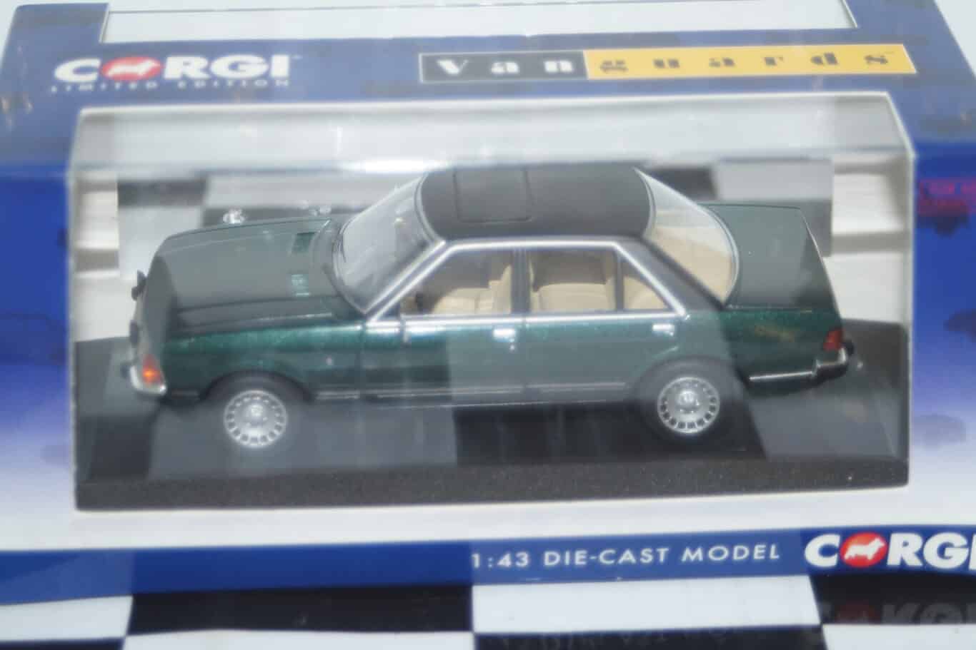 Vanguards ford granada mk2 2.8i ghia apollo green ref va12415