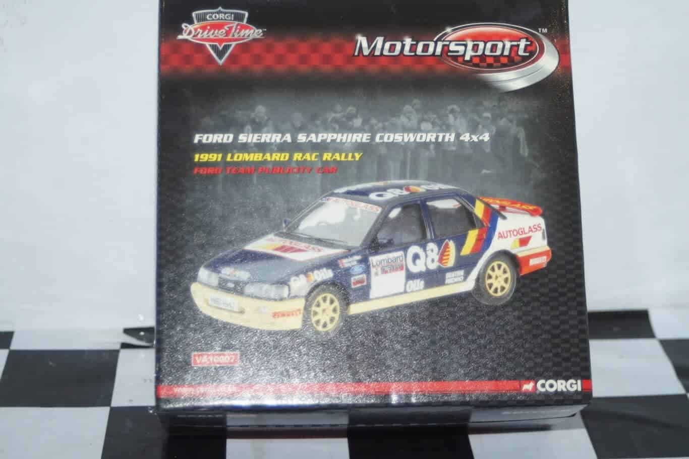 Corgi ford 100e top hat racing ed glaister ref va02112 1:43rd