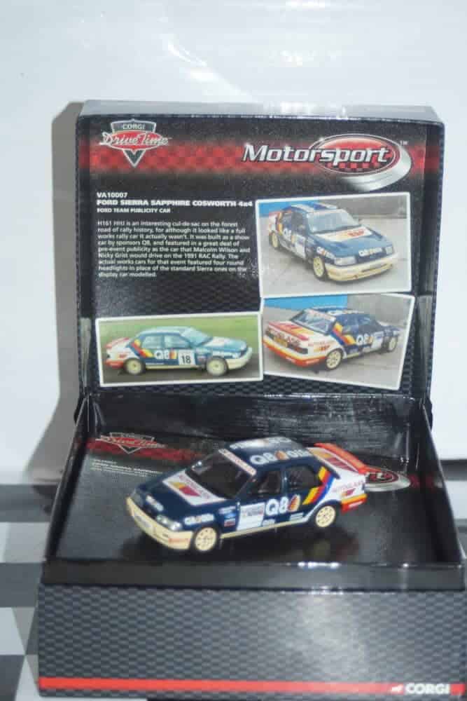 Corgi ford 100e top hat racing ed glaister ref va02112 1:43rd