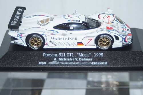 Onyx porsche gt1 fia gt championship 1998 a.mcnish 1:43 scale xgt99011