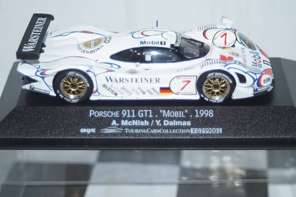 Onyx porsche gt1 fia gt championship 1998 a.mcnish 1:43 scale xgt99011
