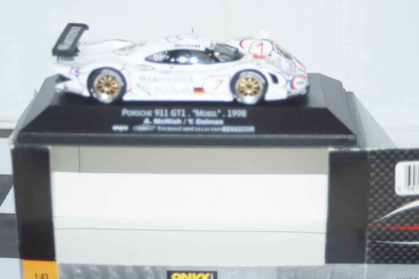 Onyx porsche gt1 fia gt championship 1998 a.mcnish 1:43 scale xgt99011