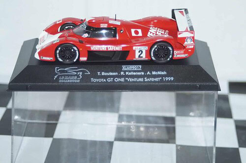 Onyx toyota gt1 "venture safenet" #2 le mans 1999 boutsen 1:43 scale xlm99017