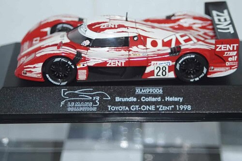 Onyx toyota gt1 "venture safenet" #2 le mans 1999 boutsen 1:43 scale xlm99017