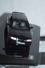 Ixo mazda 323 gtx 1989 in black 1:43 scale clc235