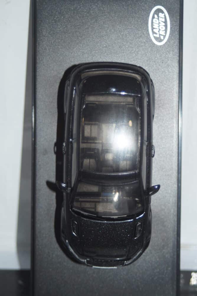 Ixo range rover evoke in black (land rover dealer box) 1:43