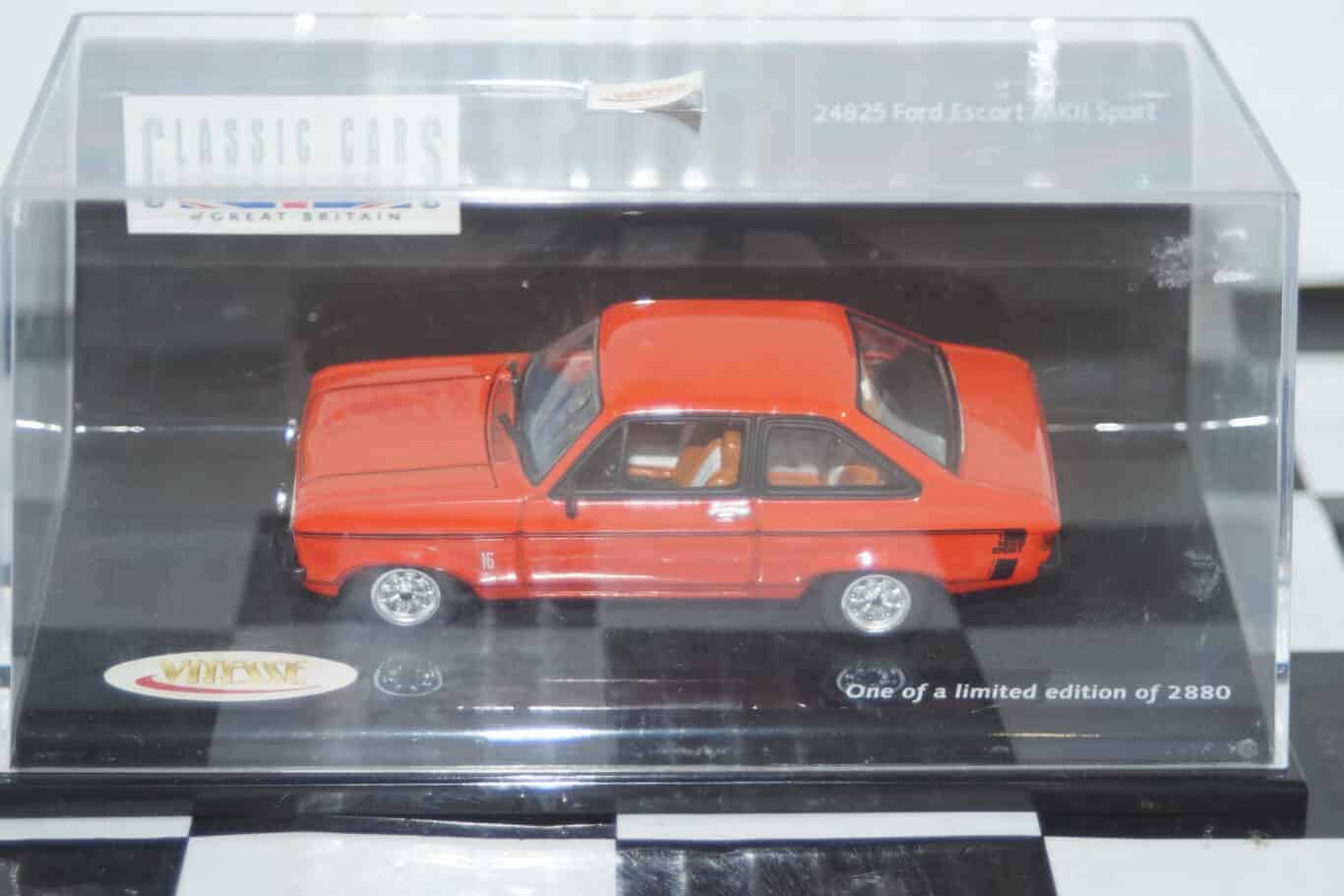Vitesse ford escort 1981 mk2 sport in red 1:43rd 24825
