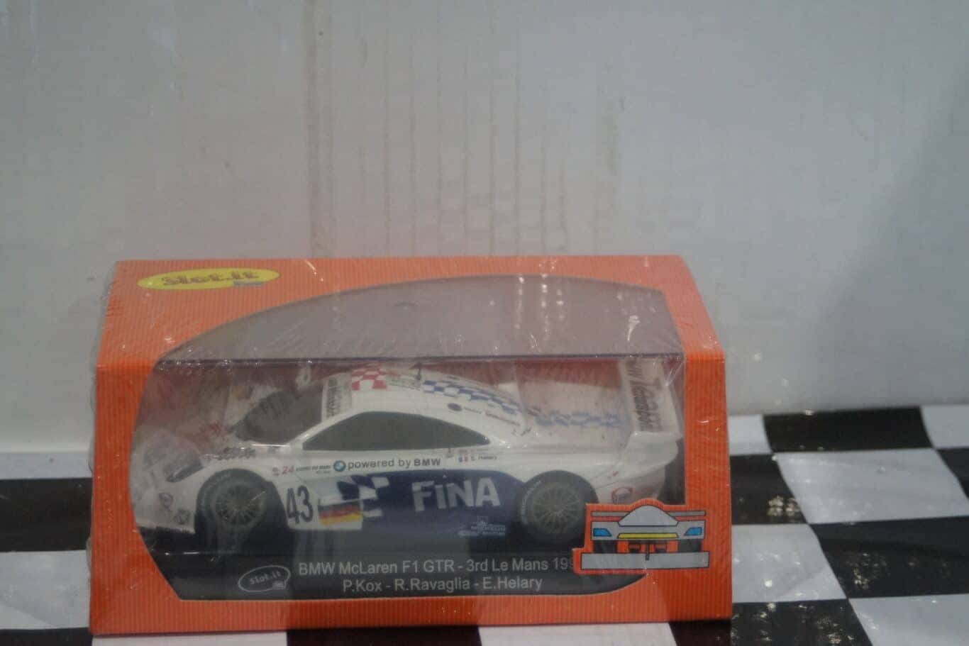 Slot.it bmw mclaren f1 gtr goodwood 2005  ca10a