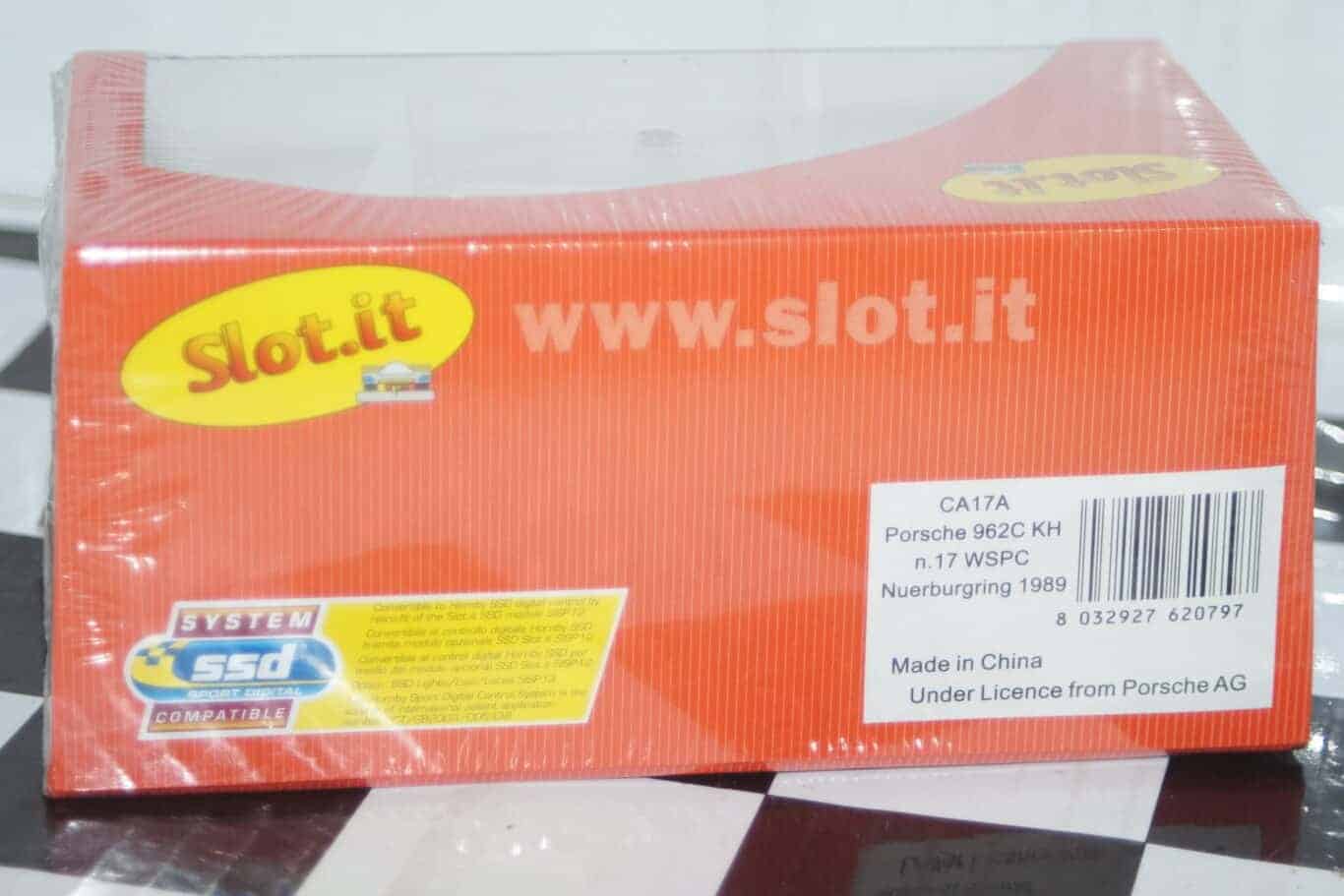 Slot.it porsche 956k  hockenheim 1985  sica09b
