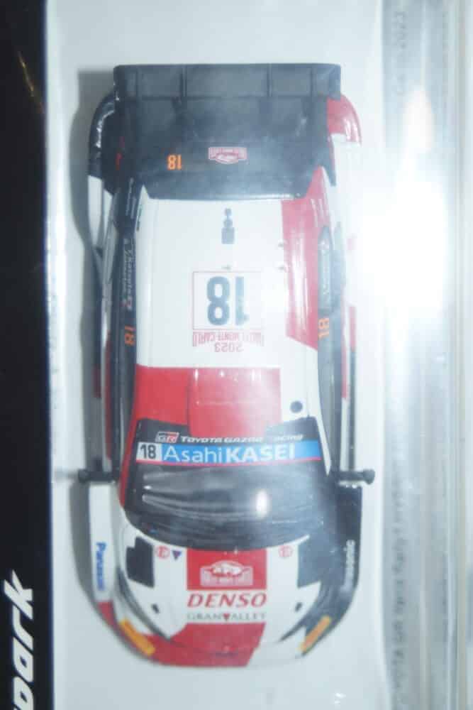 Spark toyota gr yaris rally wrt 6th rally monte carlo #18 2023 k.katsuta 1:43 resin s6721
