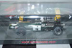Spark brabham bt26a 6th spanish gp1969 #4 j.ickx 1:43 resin s8315