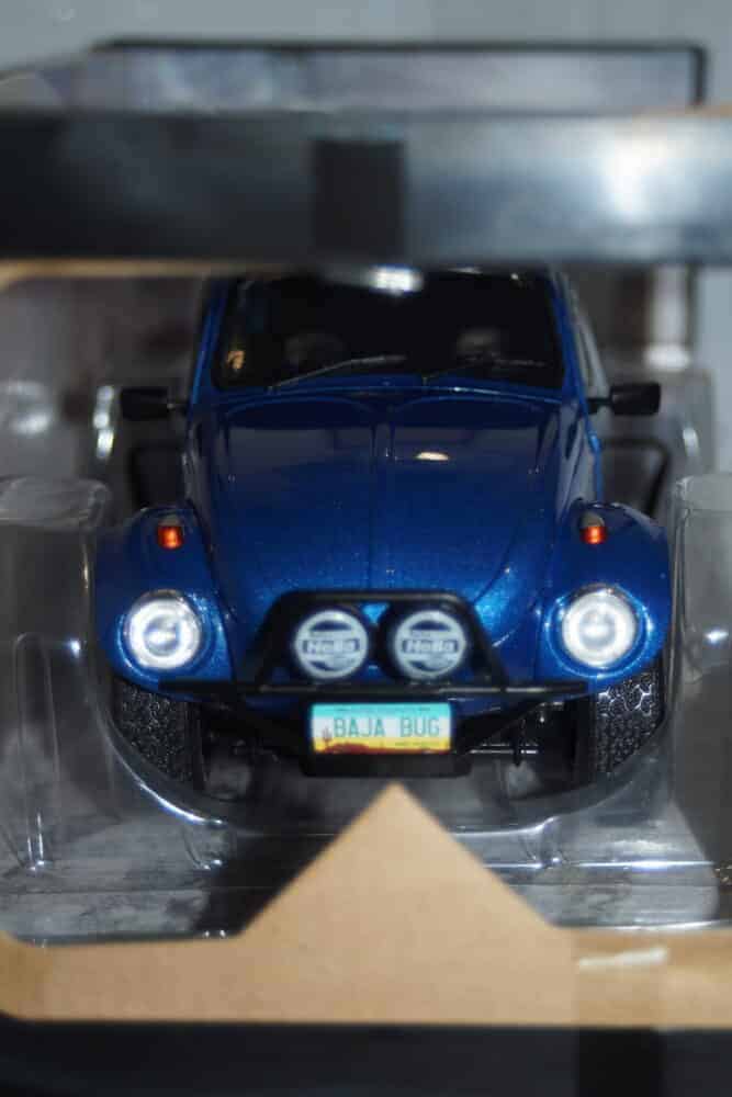 Solido volkswagen beetle baja metallic blue 1975 1:18 diecast s1809601