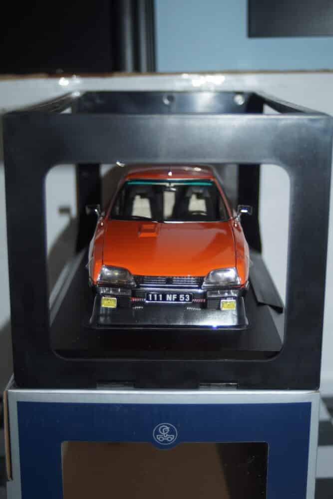 Norev citroen cx 2400 gti 1977  mandarine 1:18 scale 181524