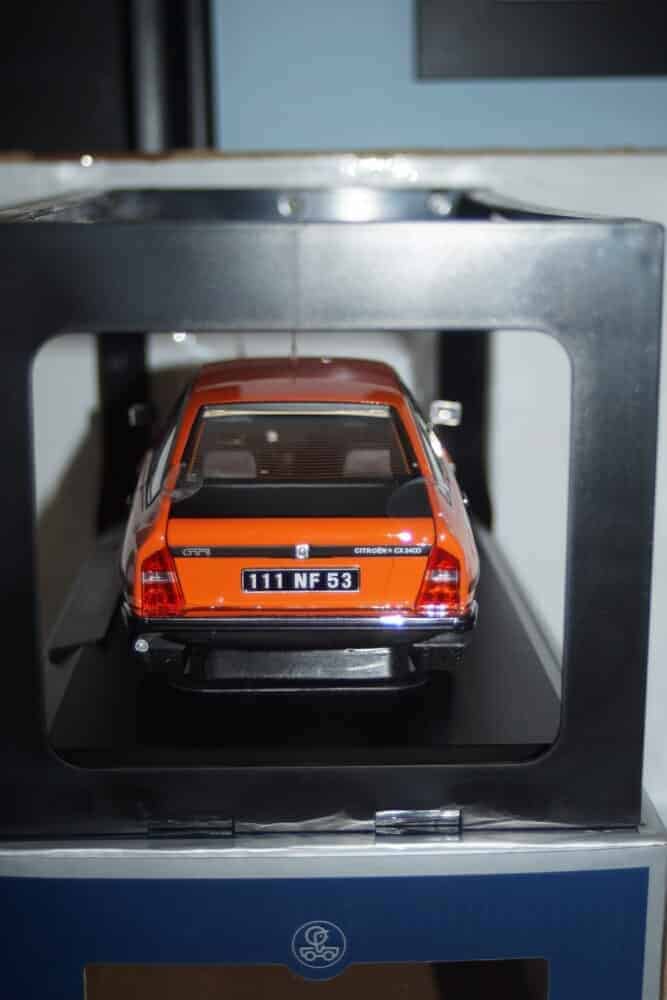 Norev citroen cx 2400 gti 1977  mandarine 1:18 scale 181524