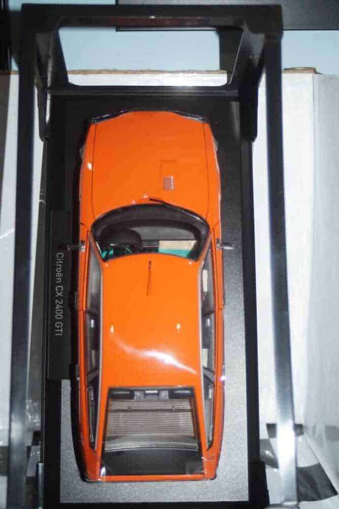Norev citroen cx 2400 gti 1977  mandarine 1:18 scale 181524