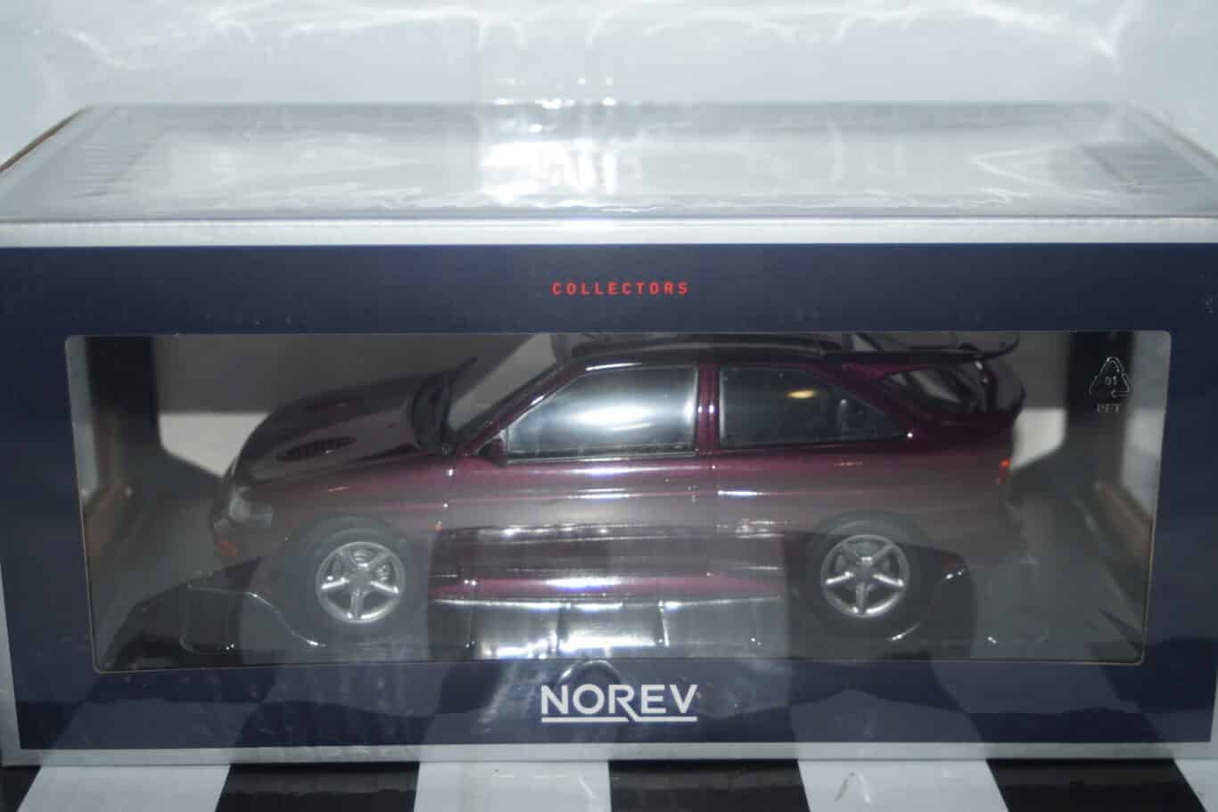 Norev ford escort cosworth 1992 violet metallic 1:18 scale 182778