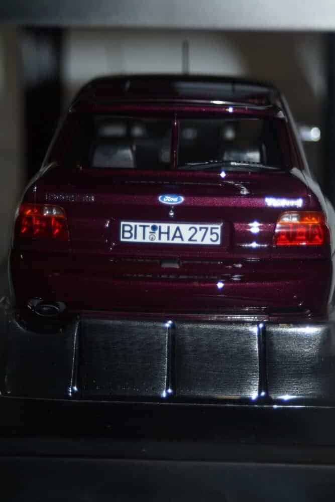 Norev ford escort cosworth 1992 violet metallic 1:18 scale 182778