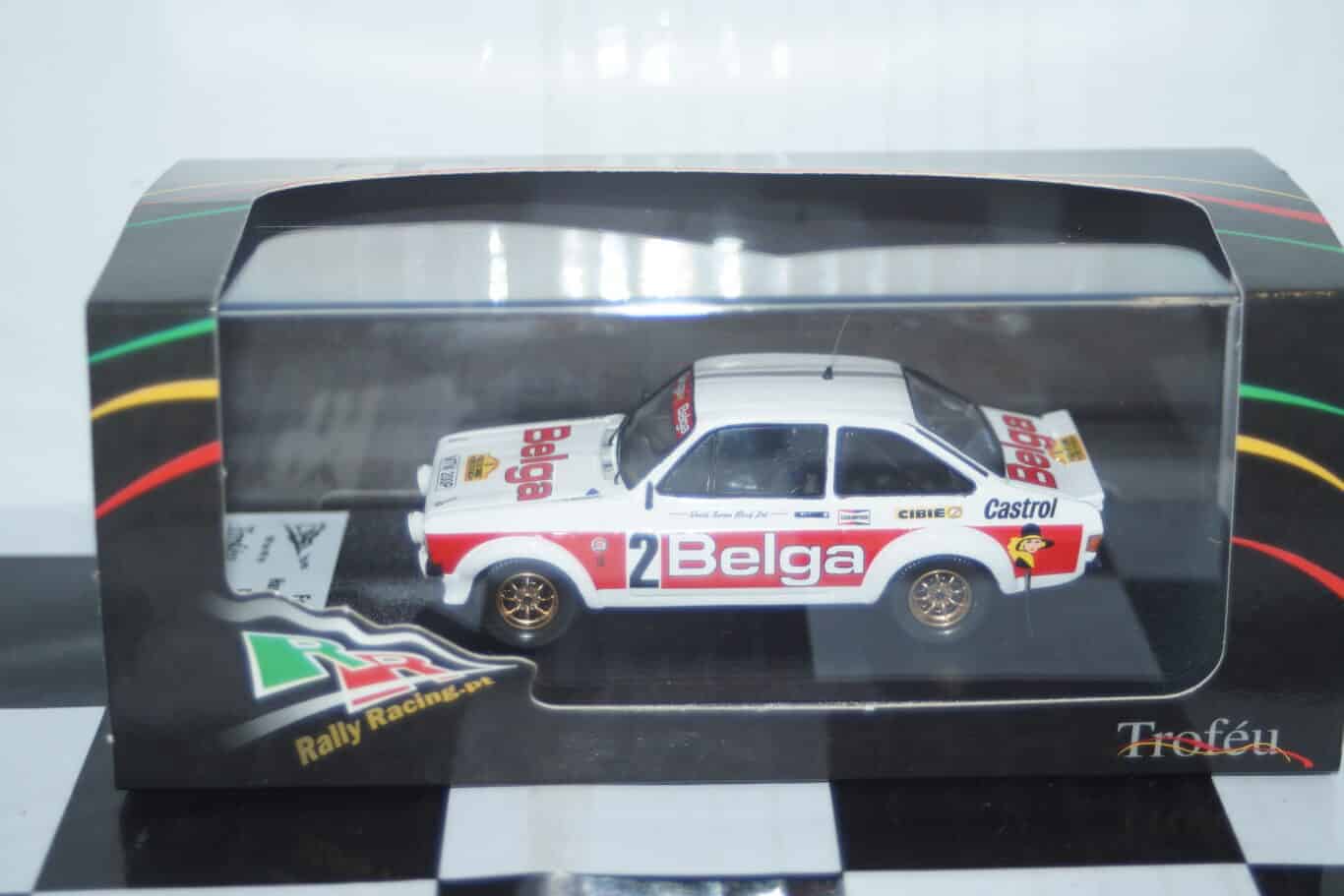 Trofeu ford escort 1600 tc mk1 portugal rally #68 1970 t.fall rr.al 06 1/43