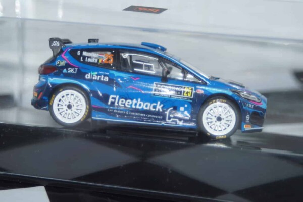Ixo ford fiesta mk2 rally2 monte carlo 2023 g.munster #25 1/43 ram886.22