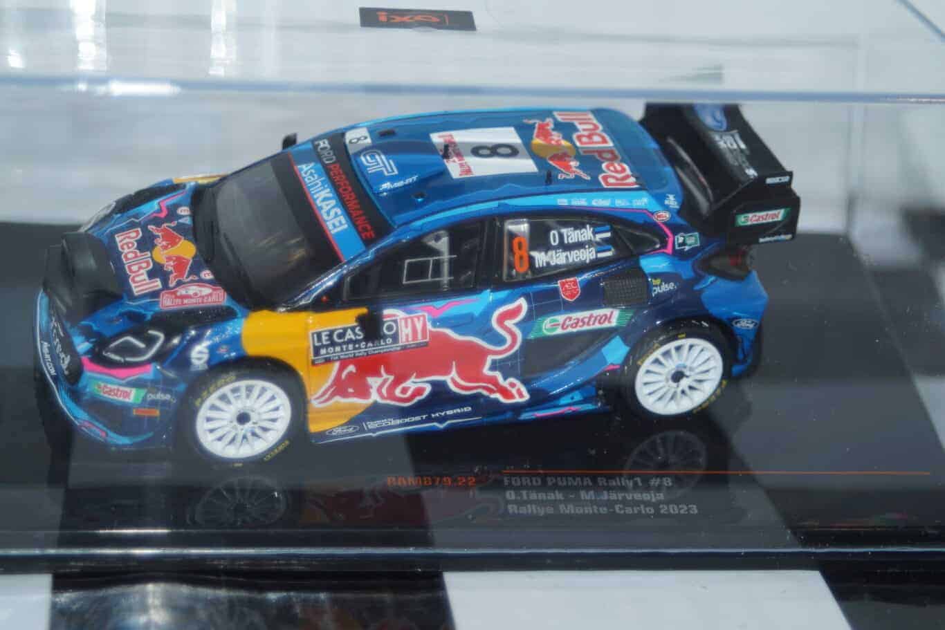 Ixo ford puma rally monte carlo 2023 o.tanak ram879.22